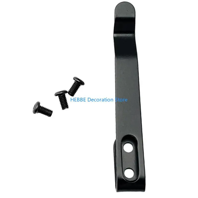 B0KC Pocket Knife Back Clamp Outdoor Cutter Knife Back Clip Outdoor Gear Fixture Grip