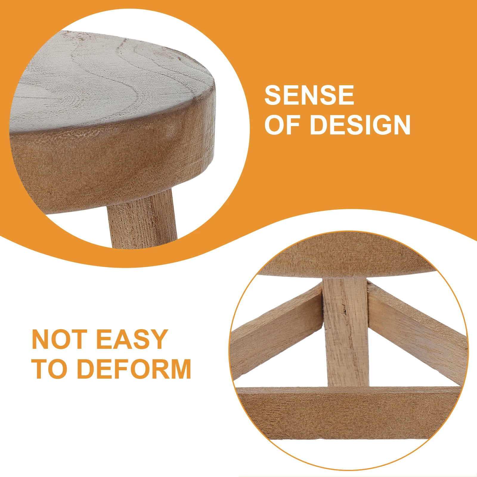 

Solid Wood Plant Stand Elegant Storage Rack Stool for Indoor Outdoor Balcony Garden Flower Pot Holder Display Flower Pot Stand