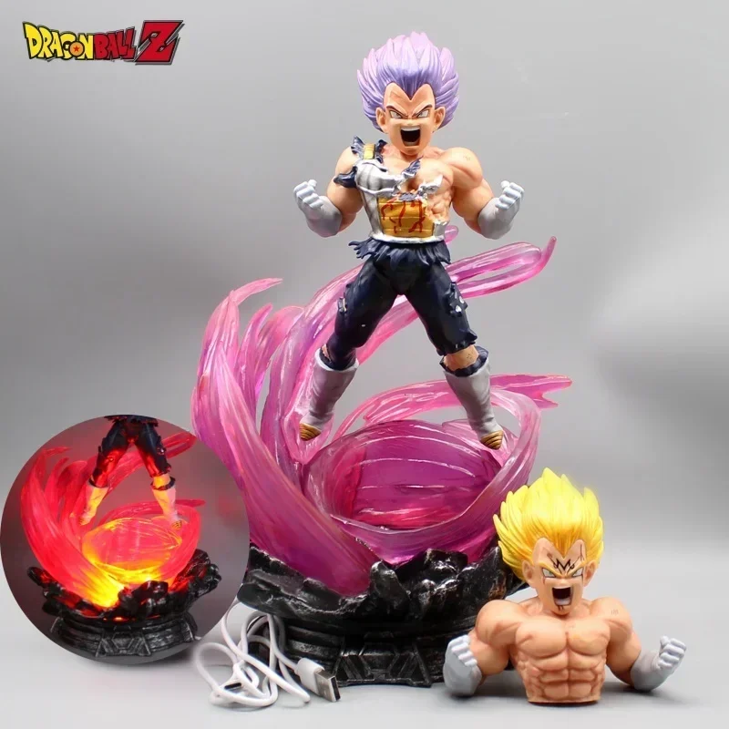 

Dragon Ball Super Vegeta Wagamama No Gokui Led Anime Figure Bejita Yonsei Model Statue Collect Ornaments Figurine Doll Toy Gifts