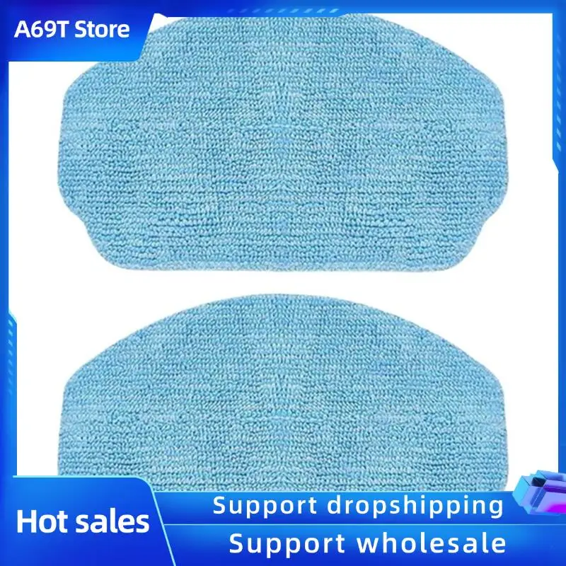

A69T 5 Pack Mop Cloth Cleaning Rag For Midea VCR04W Robot Vacuum Cleaner Spare Part Accessories