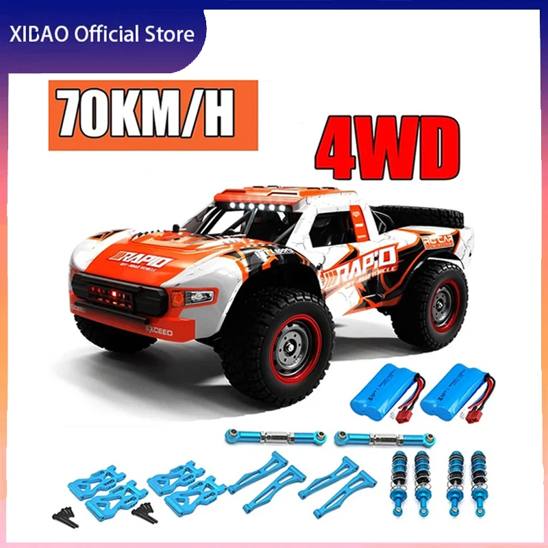 JJRC Q130 1:12 70KM/H 4WD RC Car with Light Brushless Motor Remote Control Cars High Speed Drift Monster Truck Adults Kids Toys