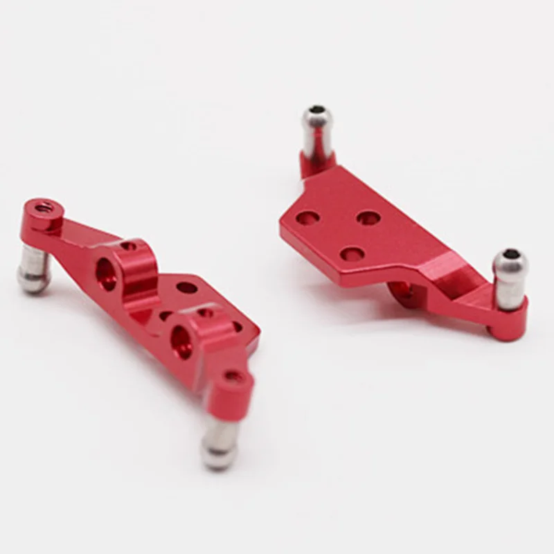 Atualizar Metal Shock Absorber para Wltoys, Conjunto completo vermelho, K969 K979 K989 K999 P929 P939 Rc Car