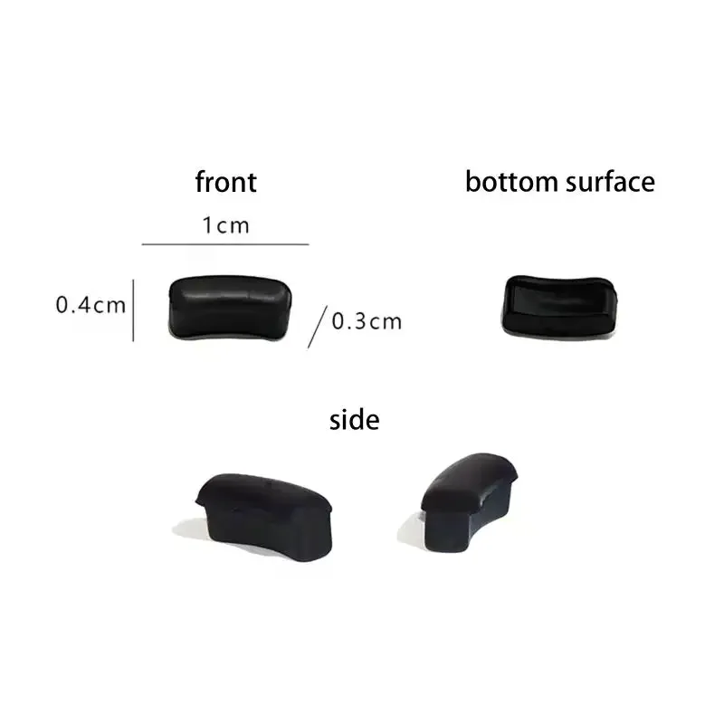 Fashion Refill Eyelash Curler Soft Rubber Elastic Partial Mini Replacement Pad Silicone Gel Clip Pads Eye Makeup Tools Women's