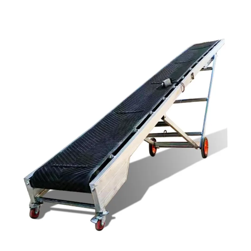 

Belt Wireless Remote Control Conveyor Assembly Line Conveyor Belt Inclined Loading and Unloading Mobile Anti-Slip Belt Conveyor