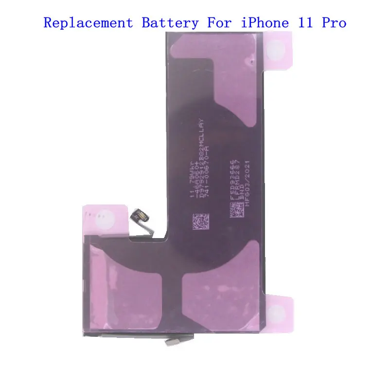 1x 3046mAh 0 zero cycle A2215 A2160 A2217 616-000661 Replacement Battery For iPhone 11 Pro (Not For 11 / 11 Pro Max) Batteries