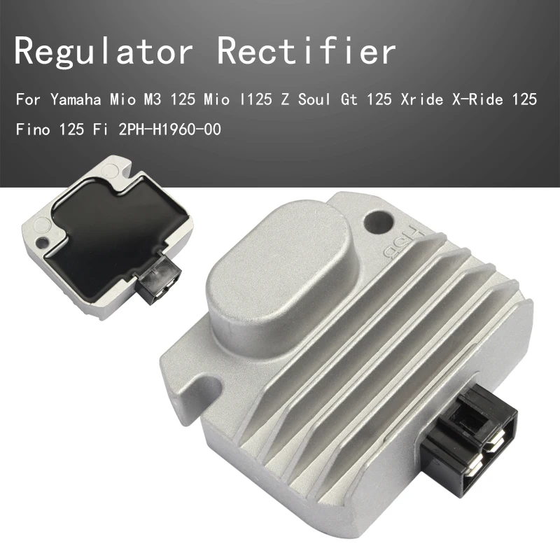

Rectifier & Regula For Yamaha Mio M3 Mio I 125 Z Soul Gt Xride X-Ride Fino 125 Fi 2PH-H1960-00
