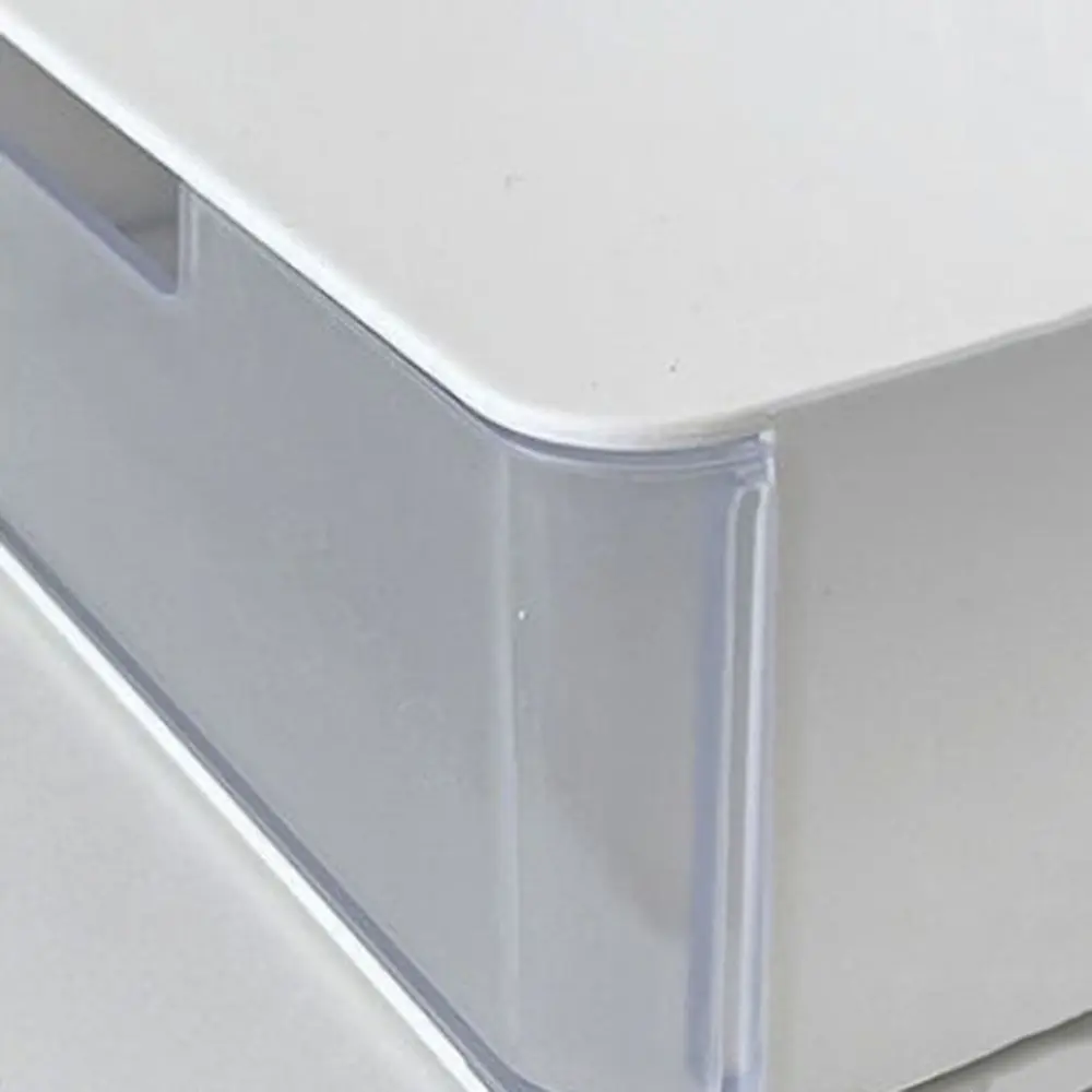 6-Grid Desktop Storage Drawers Stackable Design Large Capacity Cosmetics Storage Box Space-saving Oblique Insertion