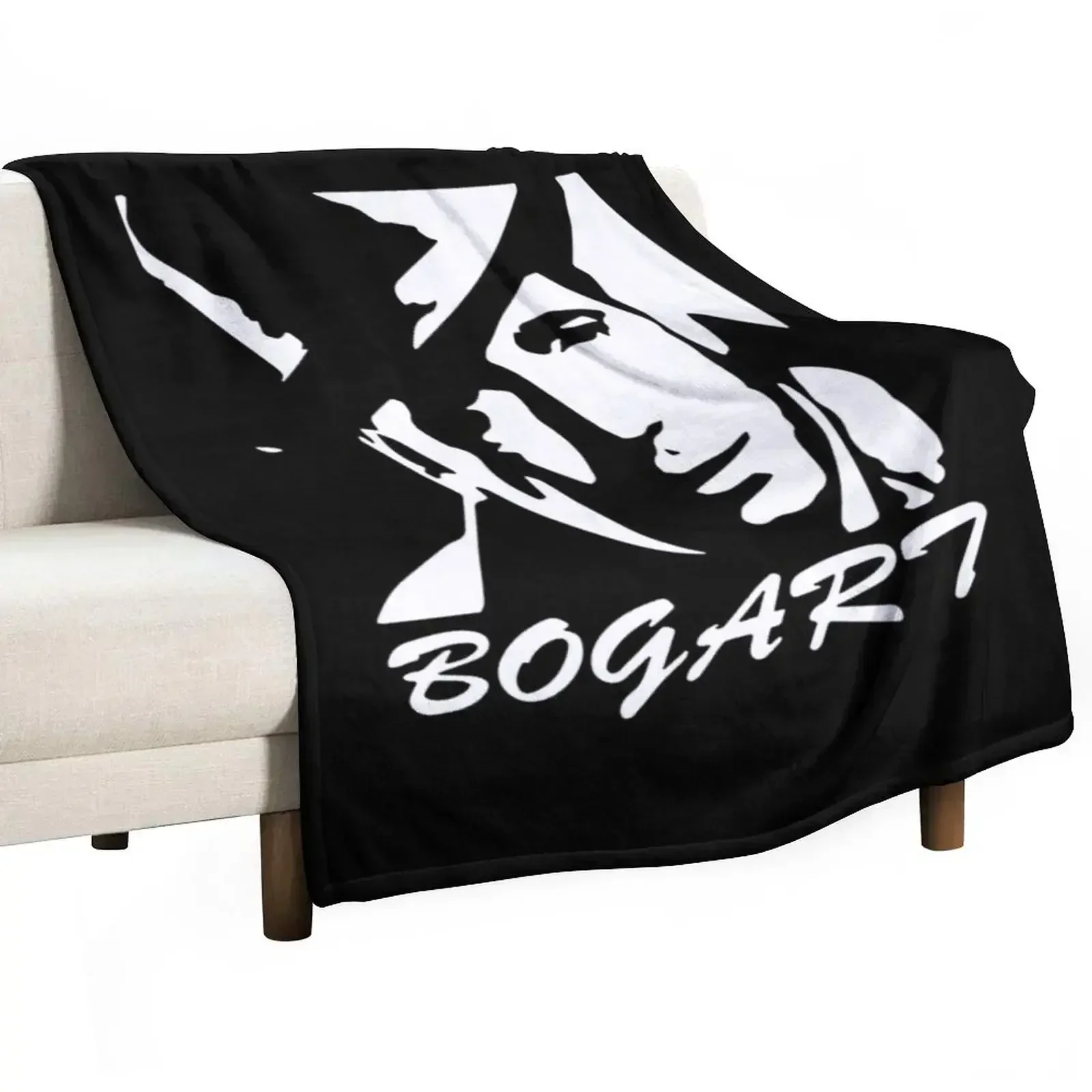 

Cool Humphrey Bogart Throw Blanket Warm Flannel Blanket for Couch Chair Bedroom