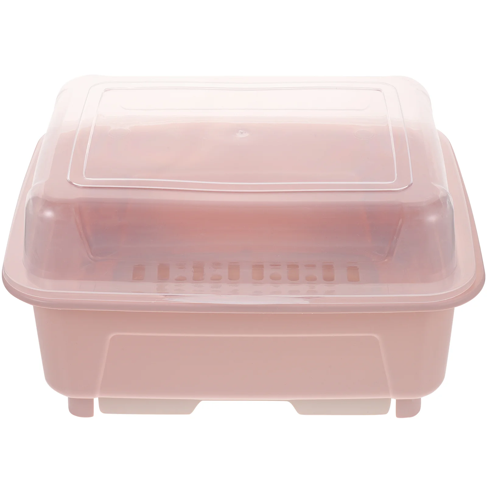 

Cutlery Storage Box Drainers Plate Drying Rack Bottle Kitchen Dish with Cover Dishes