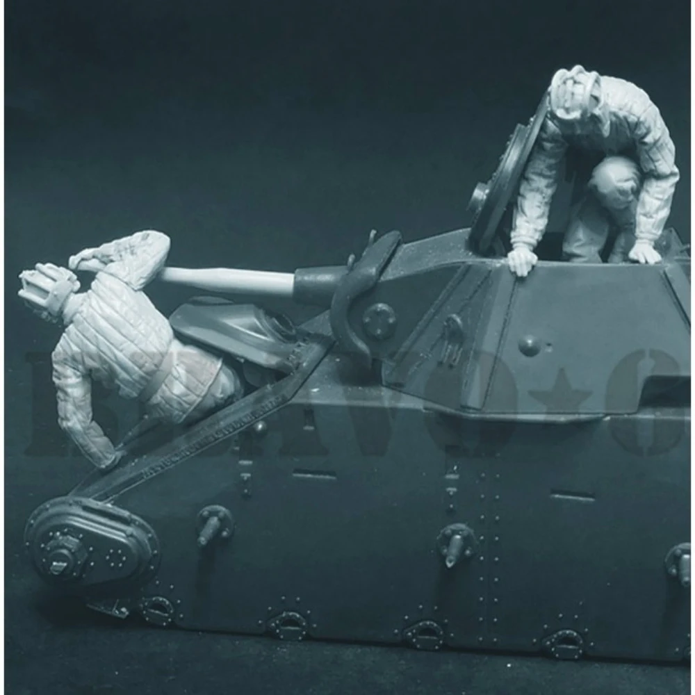 

1/35 Resin Figure unpainted model Kit, military theme, unassembled and unpainted GK 763R