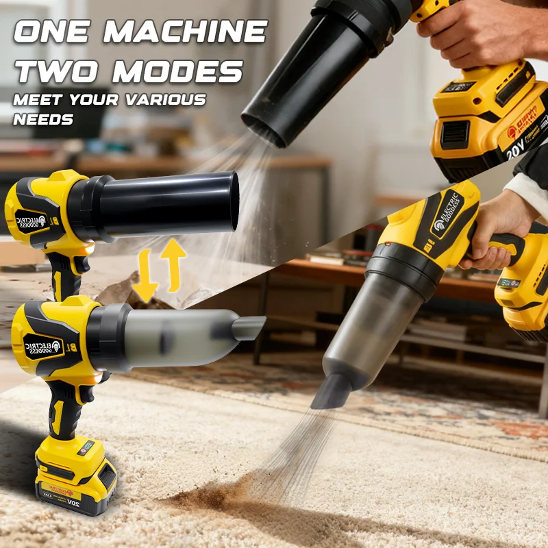 3000 واط فرش توربو مروحة منفاخ 300000 دورة في الدقيقة 400 متر/الثانية ورقة الثلج الغبار تهب أداة مروحة نفاثة كهربائية لدبوس بطارية ديوالت 20 فولت