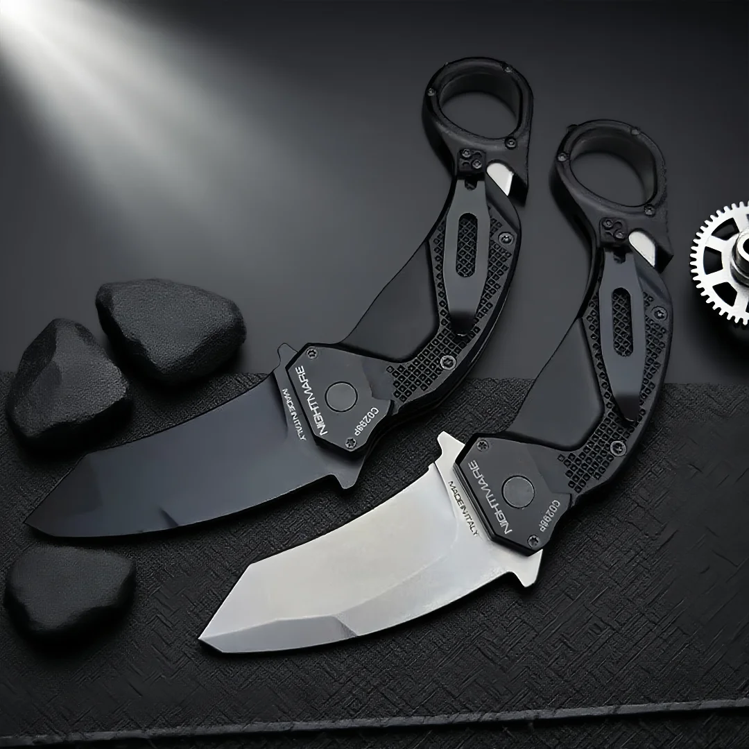 NEW EXTREMA RATIO - Multi-functional folding knife, made of N690 steel, suitable for camping and mountain climbing, rope cutter