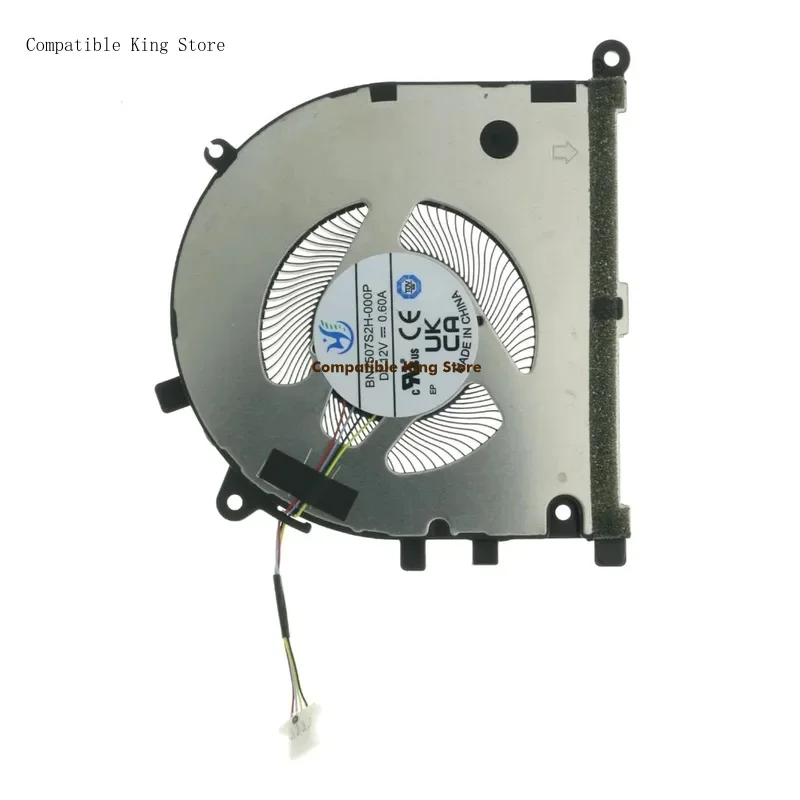 X CPU Cooling Fan for Asus VivoBook Pro 15 OLED K6502Z K6502ZC 16X OLED K6602Z K6602ZC /Creator Q530V Q540V Q530VJ Q540VJ DC12V