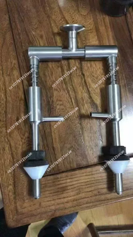 Precision 304 Stainless Steel Gravity Filling Nozzle Head, Replacement Spout for Liquid Filler Machine & Patching Equipment