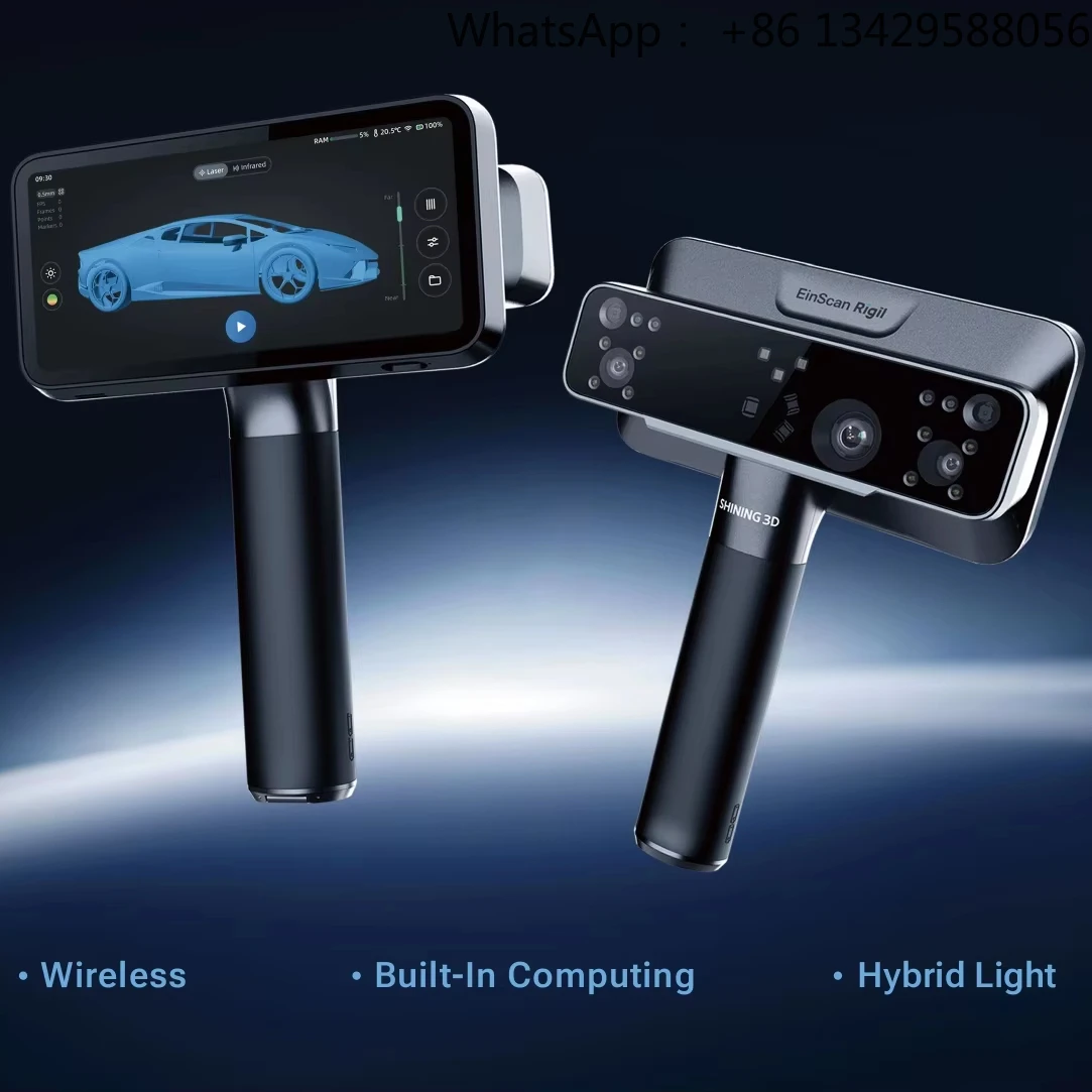Shining EinScan Rigil 3D Detachable Handheld Scanner All-In-One Scanning System Dynamic Tracking Metrlogy 3D Scanner