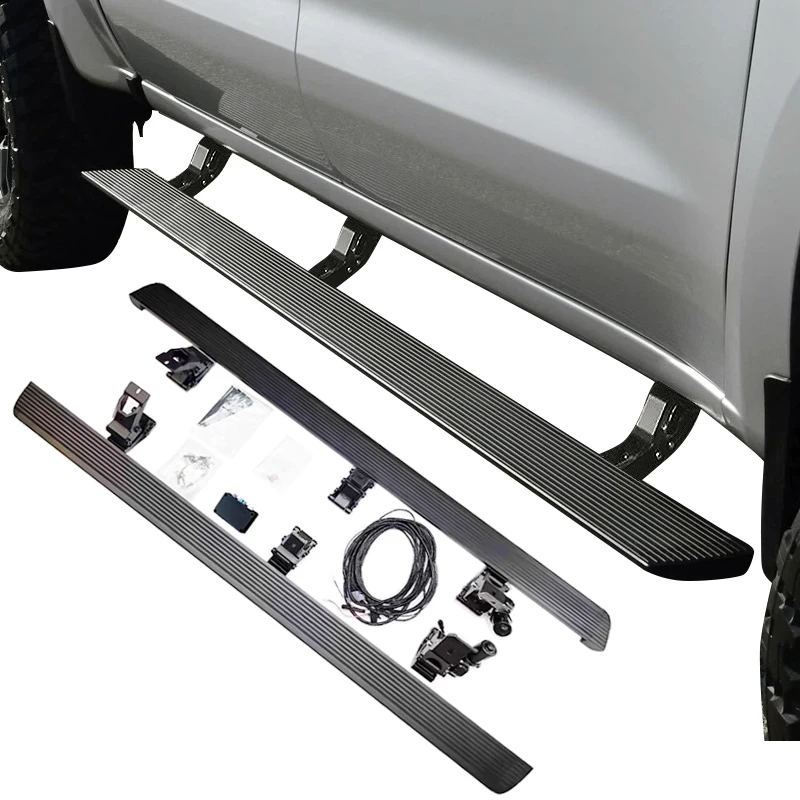 Automatic Electric Power Side Step Running Board for Silverado Crew Cab 2019-2024