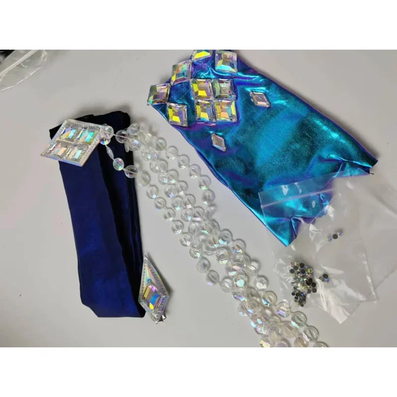 CosplayGame  Ahri Cosplay Costume Set K/DA KDA Ahri All Out Sexy Cosplay Girls Dress Jumpsuits Halloween CosPlay