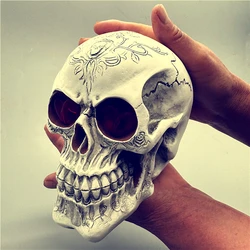 3D silicone mold pattern skull resin gypsum aromatherapy candle concrete crystal drop glue mold handmade DIY production handicra