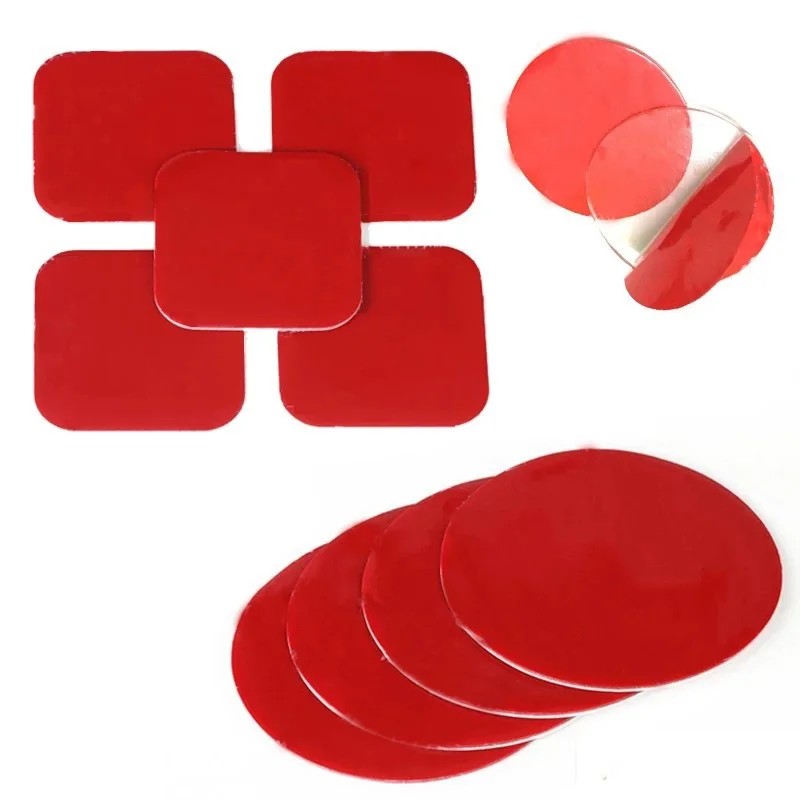 

10Pcs Transparent Acrylic Double-Sided Adhesive Sticker Strong Adhesive Patch Waterproof No Trace Double-Sided Mounting Gel Pad
