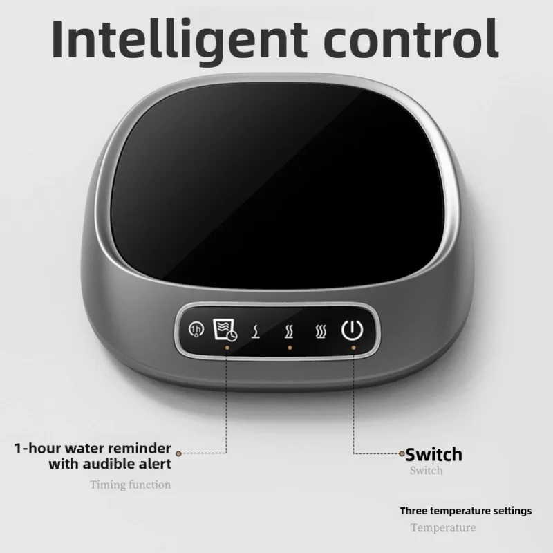 Electric Mug Warmer 3 Temperature Settings Beverage Tea Water Milk Heater For Home Desk Office Travel