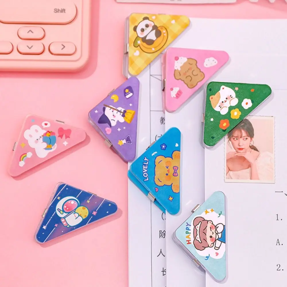 Cute Cartoon Corner Clip Colorful Bear Rabbit Panda Note Holder Multifunctional Paper File Organizer