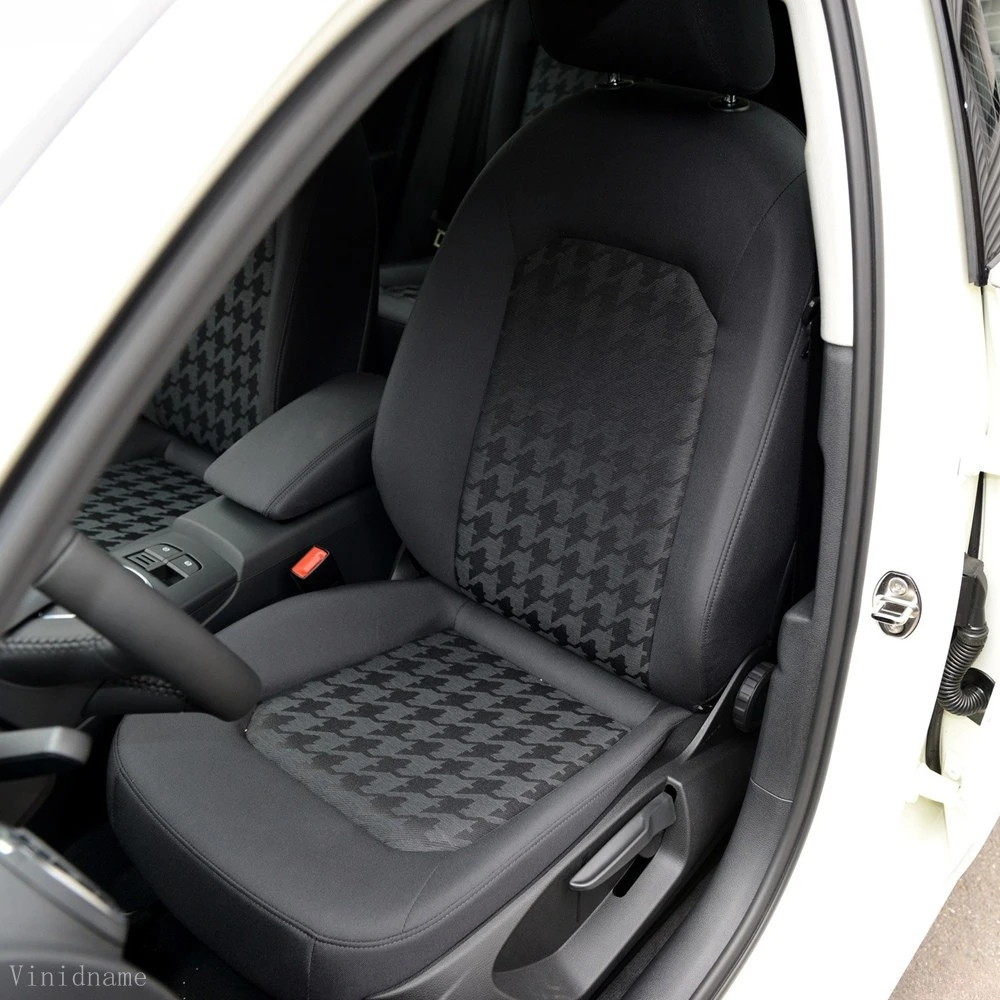For Audi A3 8V 2013 2014 2015 2016 2017 2018 2019 2020 PU Leather Custom Car Seat Covers Full Set Interior Protector Accessories