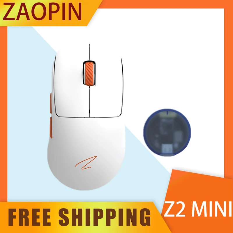 ZAOPIN Z2 Mini Max Gaming Mouse PAW3950 8k 3mode Lightweight Mouse 30000DPI 500mah Hot Swap Customise Pc Office Accessories Gift