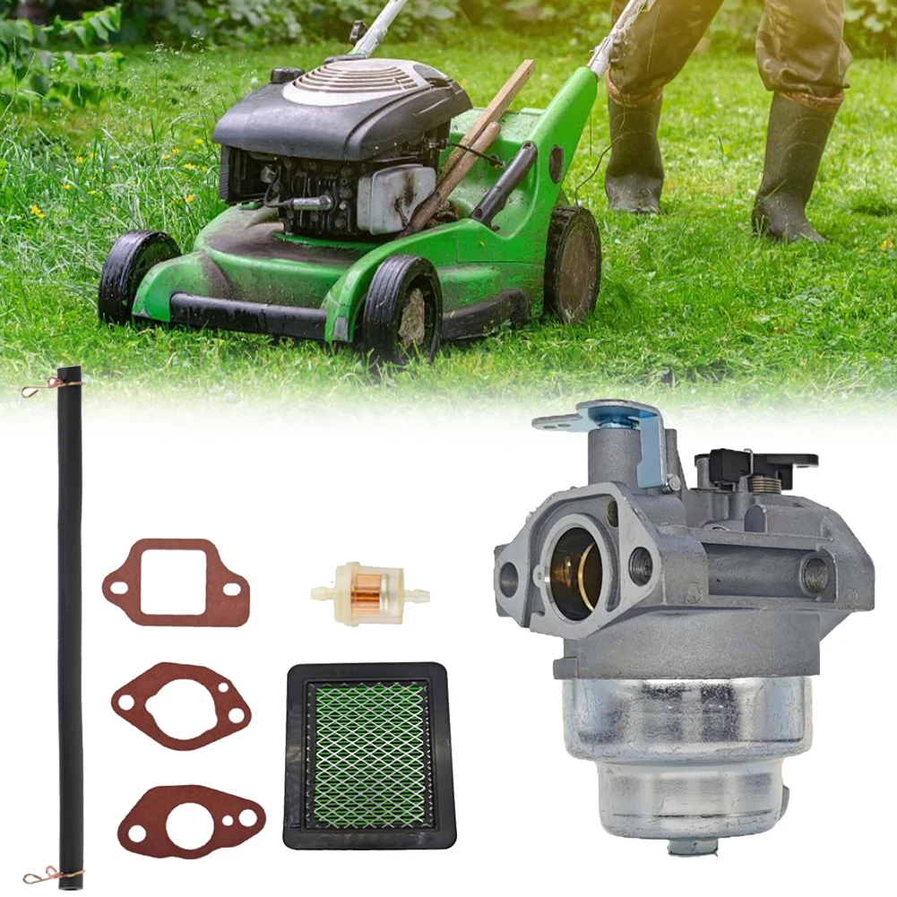 

Простая установка карбюратора, детали газонокосилки для ухода за газоном, для чистки на открытом воздухе, белый и черный карбюратор с улучшенной производительностью