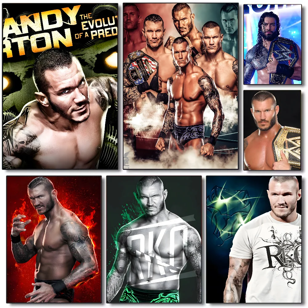 

Hot W-wwe Poster HD art sticky wall waterproof home living room bedroom bar aesthetic decoration