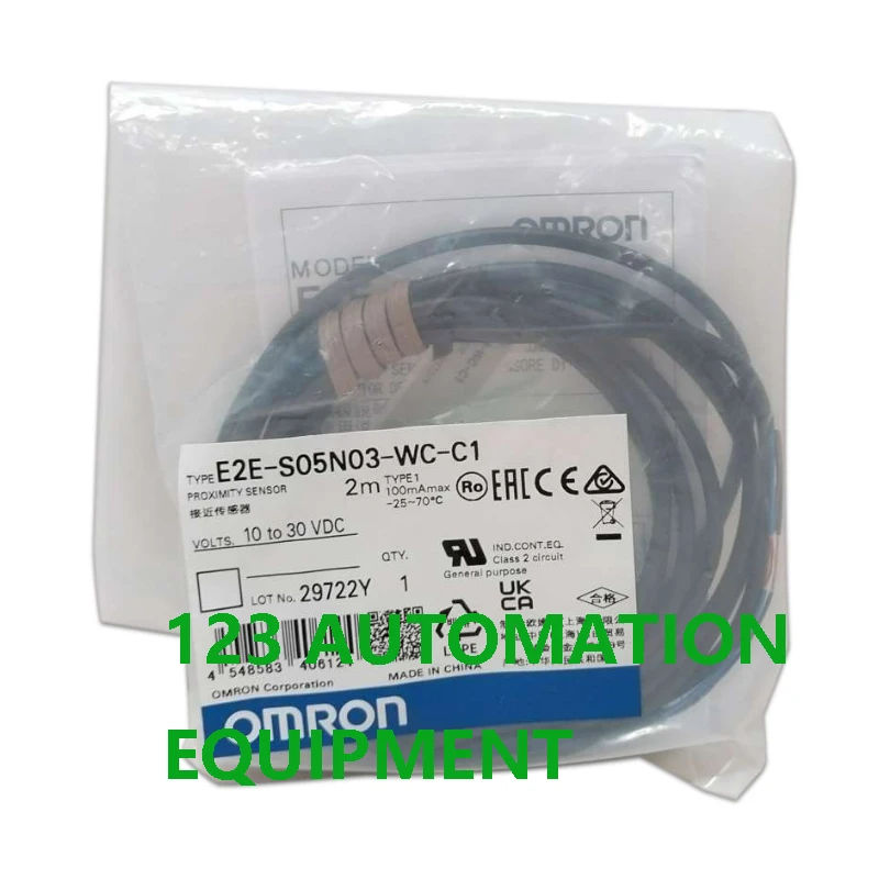 Authentic New Omron E2E-S05N03-WC-C1 B1 Small Diameter Proximity Switch Sensor Pre-wired Models 2M