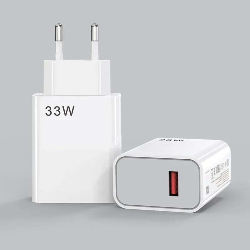 Xiaomi 120W QC 3.0 Szybkie ładowanie USB Szybka ładowarka do telefonu komórkowego Adapter 6A Kabel USB typu C do Xiaomi Huawei Samsung