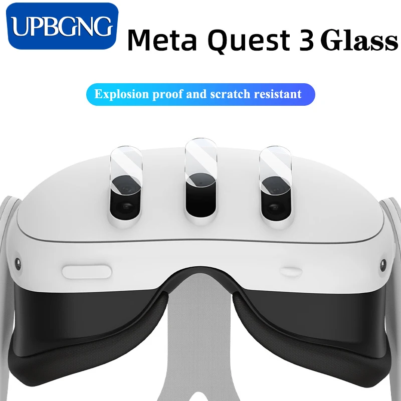 

Lens Tempered Glass for Meta Quest 3 Anti-Scratch Lens Preotector Glass for Meta Quest3 Protection Film Accessories