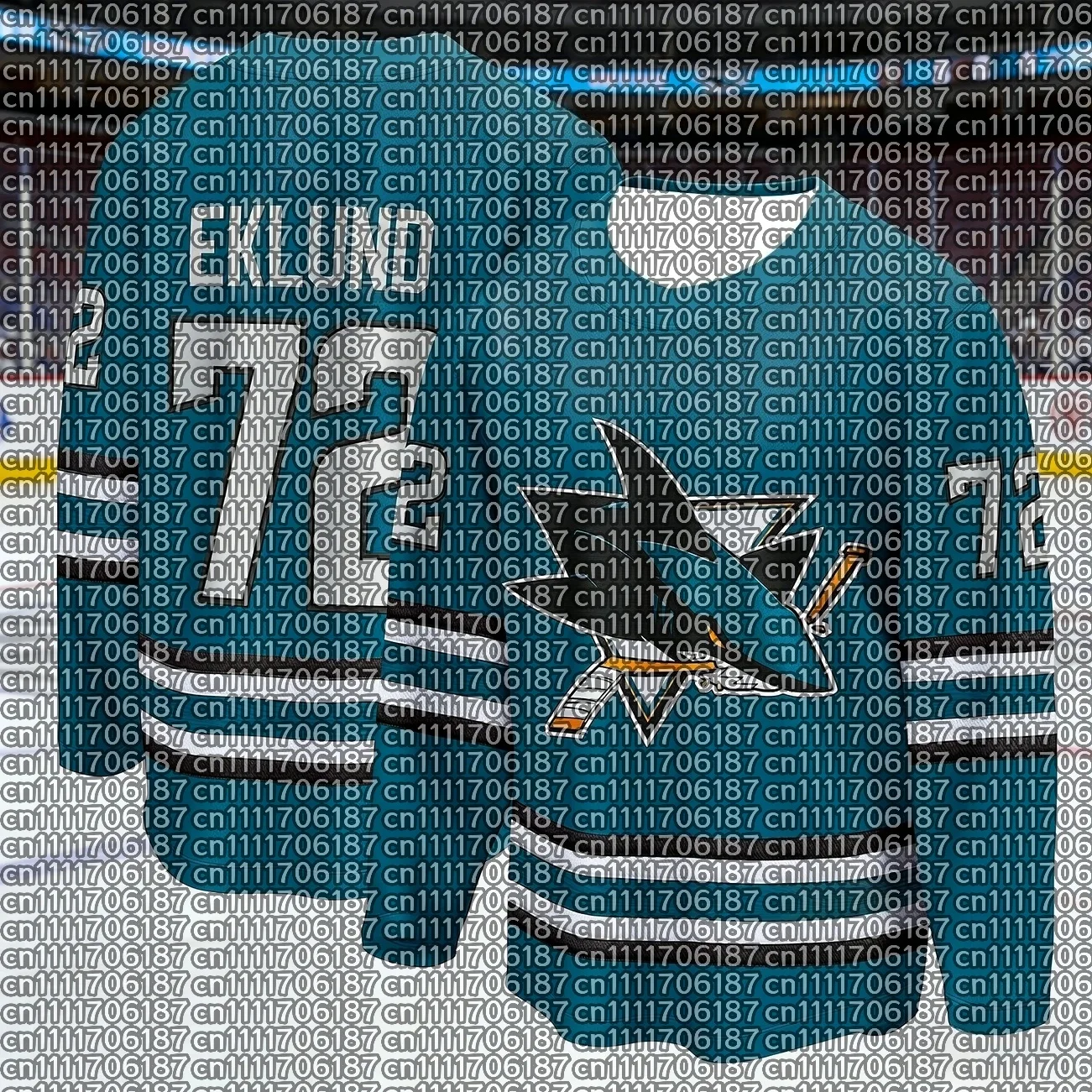Men's New Ice Hockey Sports Shirt with Wild Elements 3D Printing, Training, Breathable Sports Quick Drying Long Sleeves