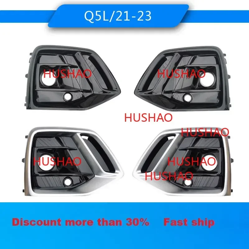 

Car Front Bumper Grille Trim Fog Light Cover Frame For Audi Q5L sportback 2021--2023 Auto Lamp protection