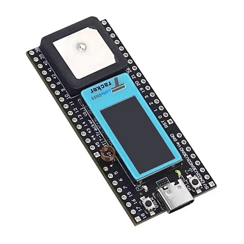 Lora Wireless Tracker ESP32 Lora Meshtastic Asset Tracker SX1262 Wi-Fi Bluetooth GPS Tracker 433-510MHZ สําหรับจักรยานรถ
