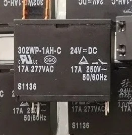 

5 шт./лот, 24 В постоянного тока, 302WP-1AH-C, оригинальный 4-футовый водонагреватель с 17 А