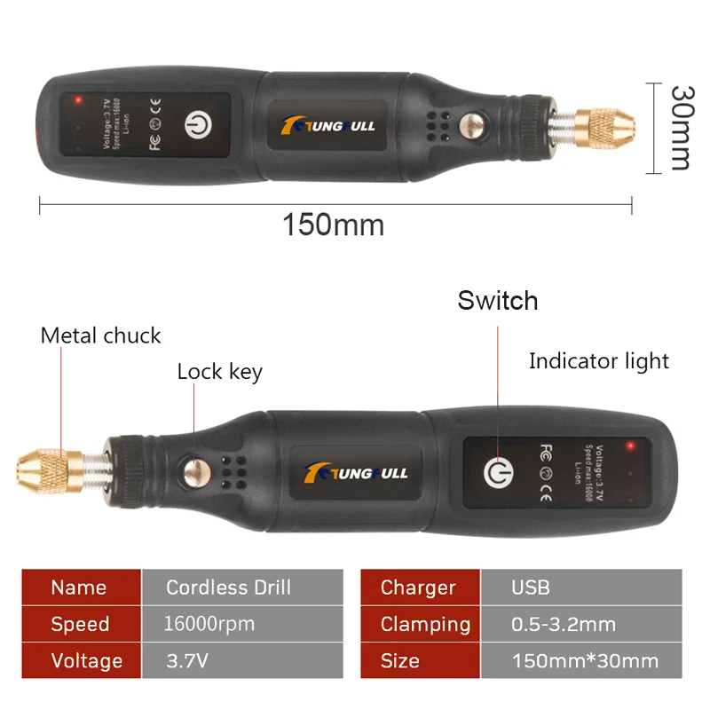 آلة تلميع الحفر الكهربائية الصغيرة USB أداة دوارة لاسلكية أدوات دريمل اليد الحفر النقش القلم للمجوهرات اليشم المعادن
