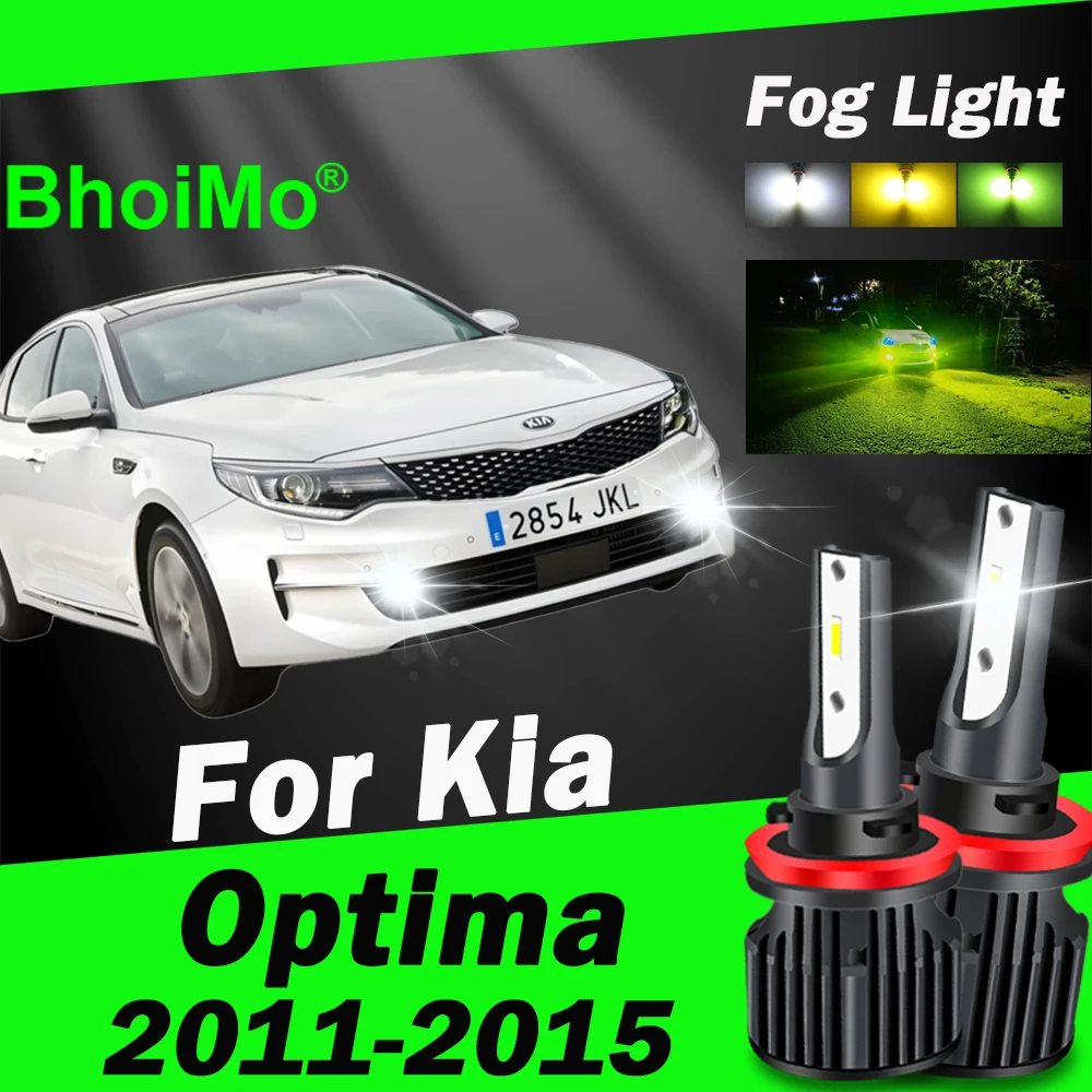 

BhoiMo For Kia Optima Led Lamp Front Fog Light Bulb 2011 2012 2013 2014 2015