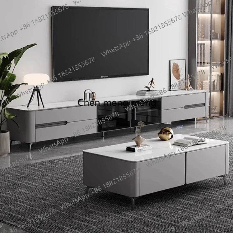 

Design Extension TV Stand Gold Glass Modern Television TV Stand Floor Luxury Meuble Television Salon Farniture For Living Room R