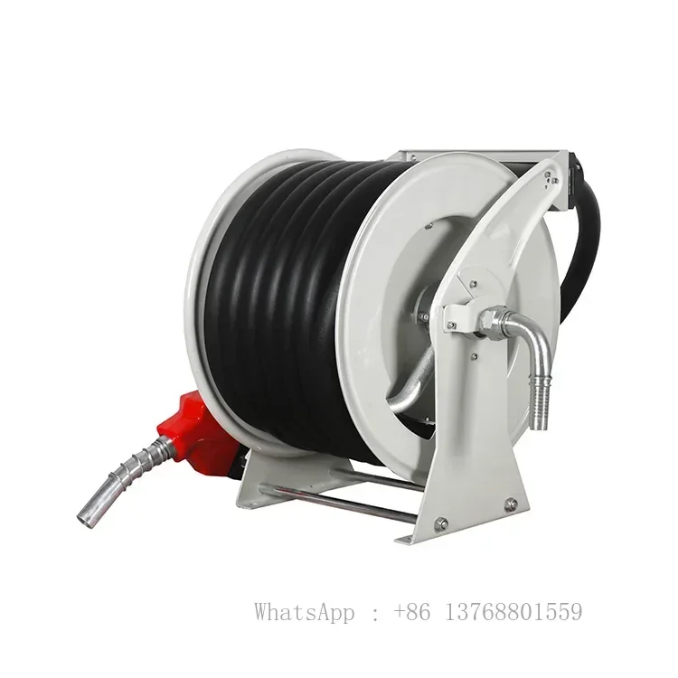 10m 15m Retractable Fuel Hose Reel For Petrol