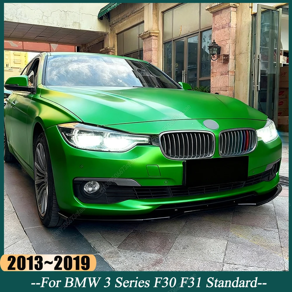 

Спойлер на передний бампер для BMW 3 серии F30 F31 Standard 2013-2019, защита переднего бампера, нижний сплиттер лезвия, Стайлинг автомобиля