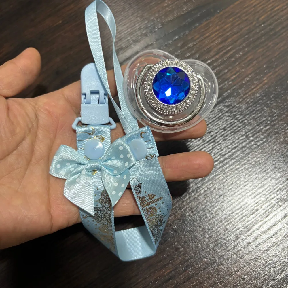 

Детская соска-пустышка в арабском стиле со стразами для младенцев 0-12 месяцев