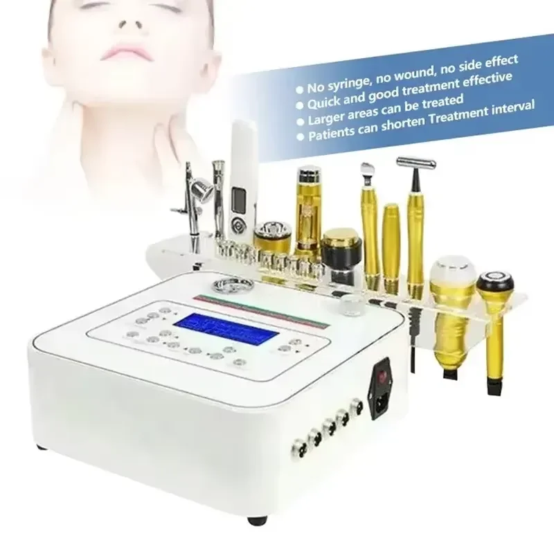 Portable 11 in 1 Professional Peeling Dead Facial Cleansing Whitening Rejuvenation Machine