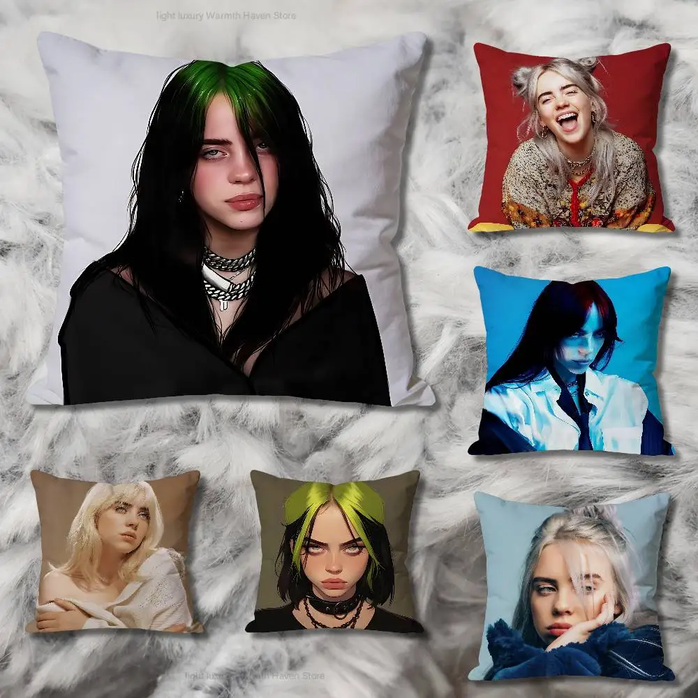 

B-Billies-S Hit Me Hard and Soft Various Sizes Square Pillow Case For Car Home Bedchamber Decor Custom Valentine gift