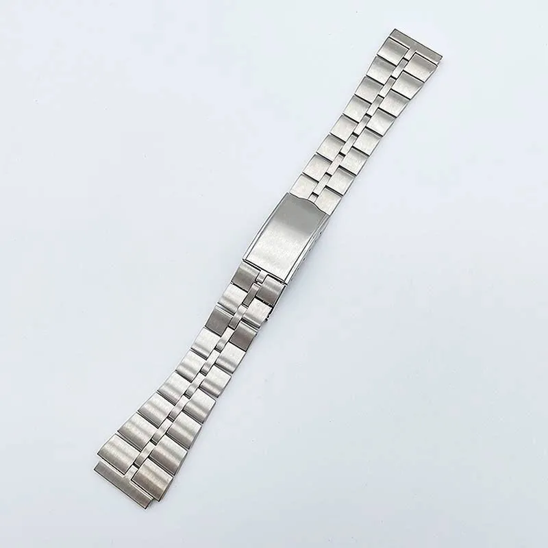 20mm Fishbone Straight End Steel Watch Band Strap Bracelet For Seiko 6138 0040 BVT 04770 Watches