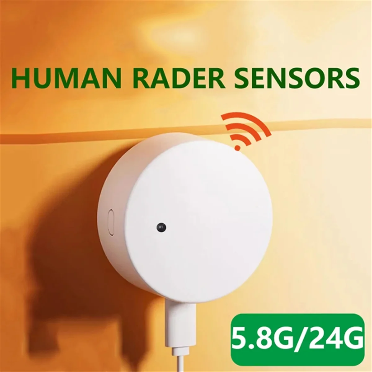 WIFI Human Presence Sensor Detector Radar Wave Detection Sensor for Home Security Tuya Human Body Exists Sensor 5.8G