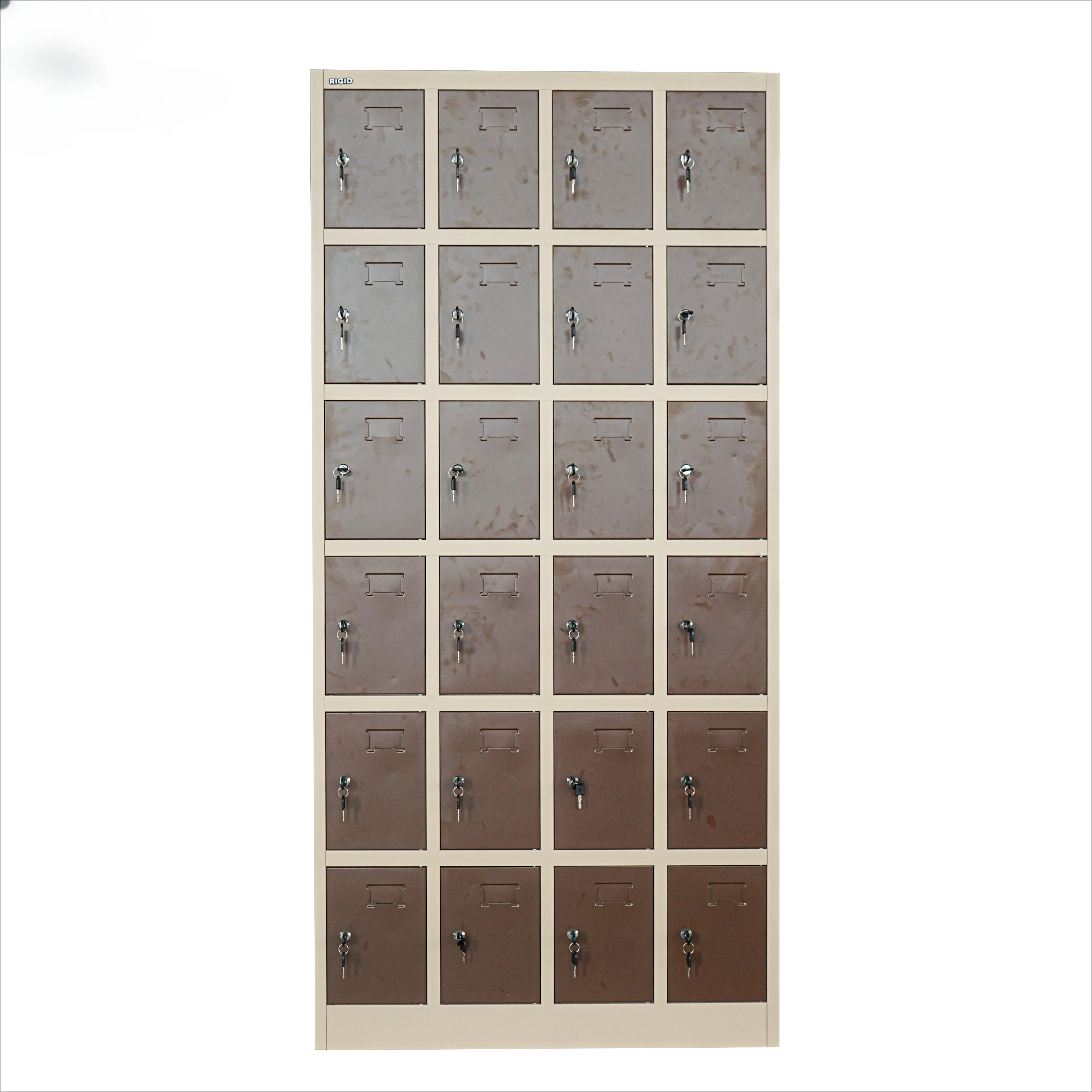 High Quality 24-Door Steel Locker Multi-Door Uniform Storage for Luggage Changeroom Bedroom Furniture Home Use-Direct Factory