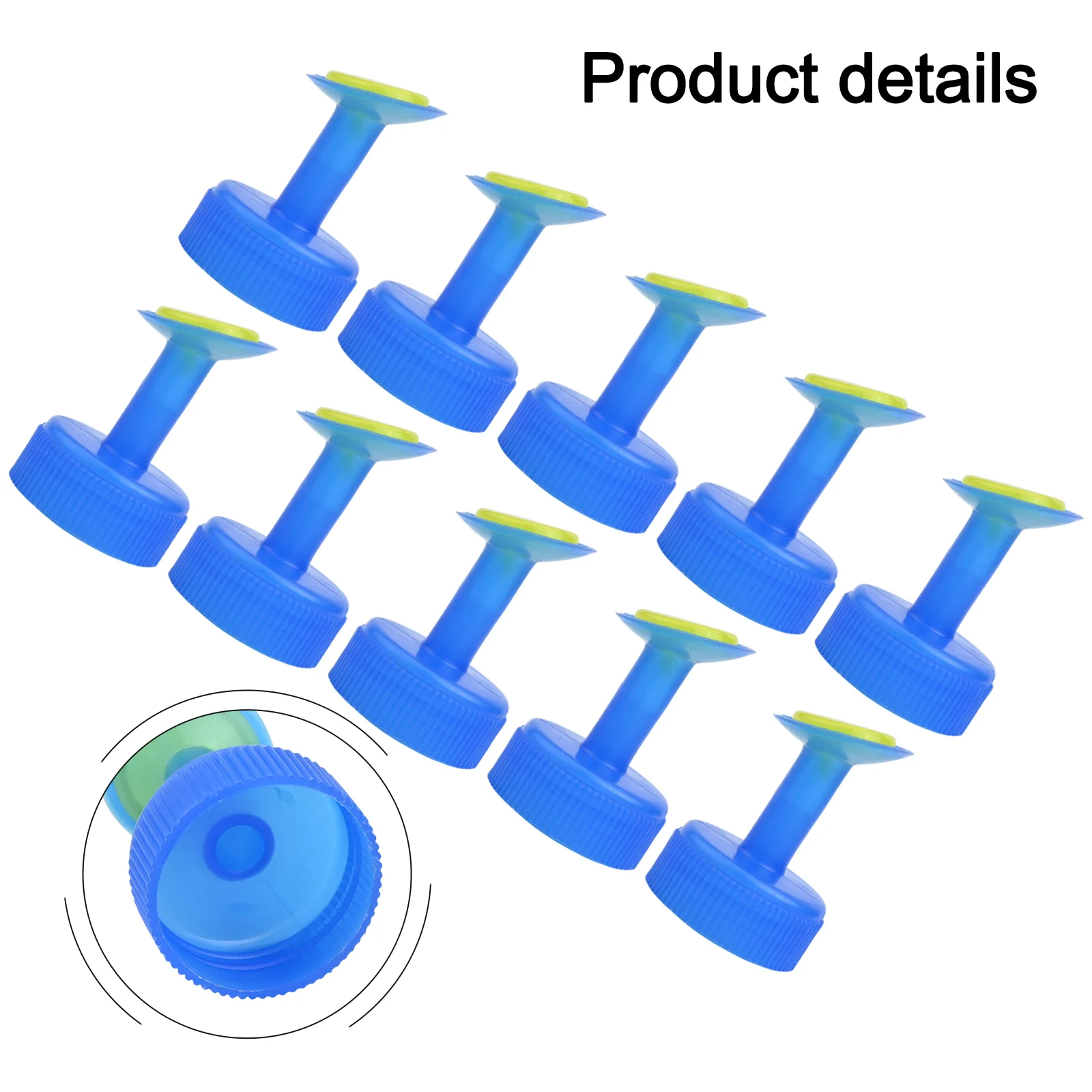 Bottle Waterer Plastic Sprinkler Nozzle Threaded Connections Versatile Use Convenient Storage For 28 Mm Diameter Bottles
