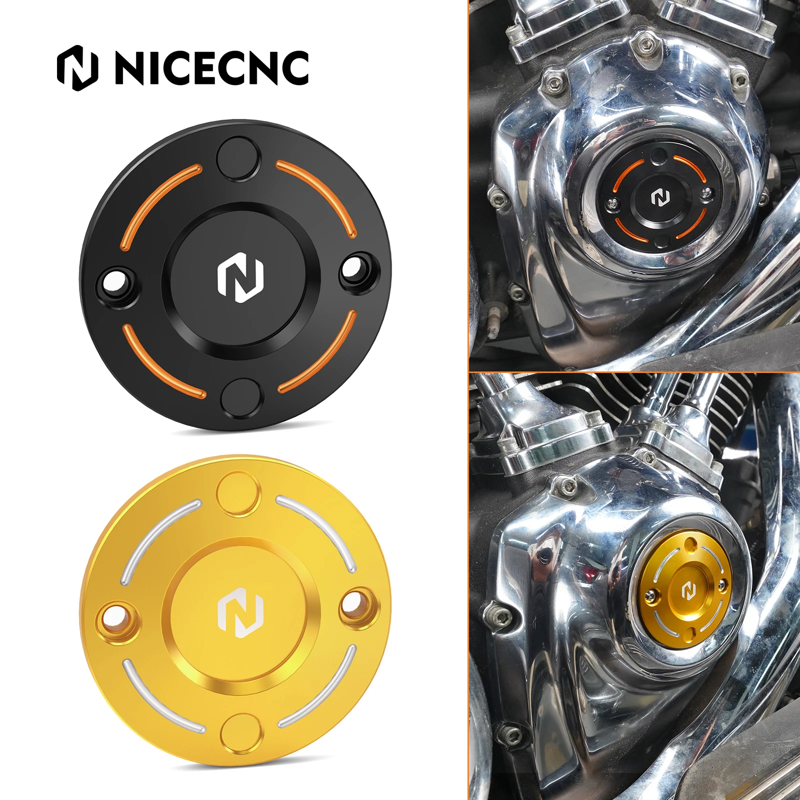 

For Harley Road King FLHR FLHRXS Street Glide FLHX FLHXS FLHXST Road Glide FLTRX FLTRK FLTRXS FLTRXST M8 Timer Cover 25600042