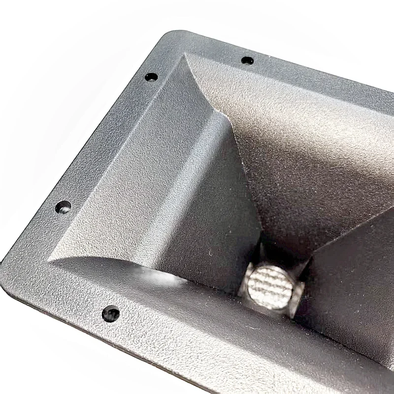 MW Audio Professional Driver Horn, quadratischer/rechteckiger Kunststoff für Bühne/Karaoke, 1" Throat mit Gewinde, Größe 195x155x114mm – Detail 5